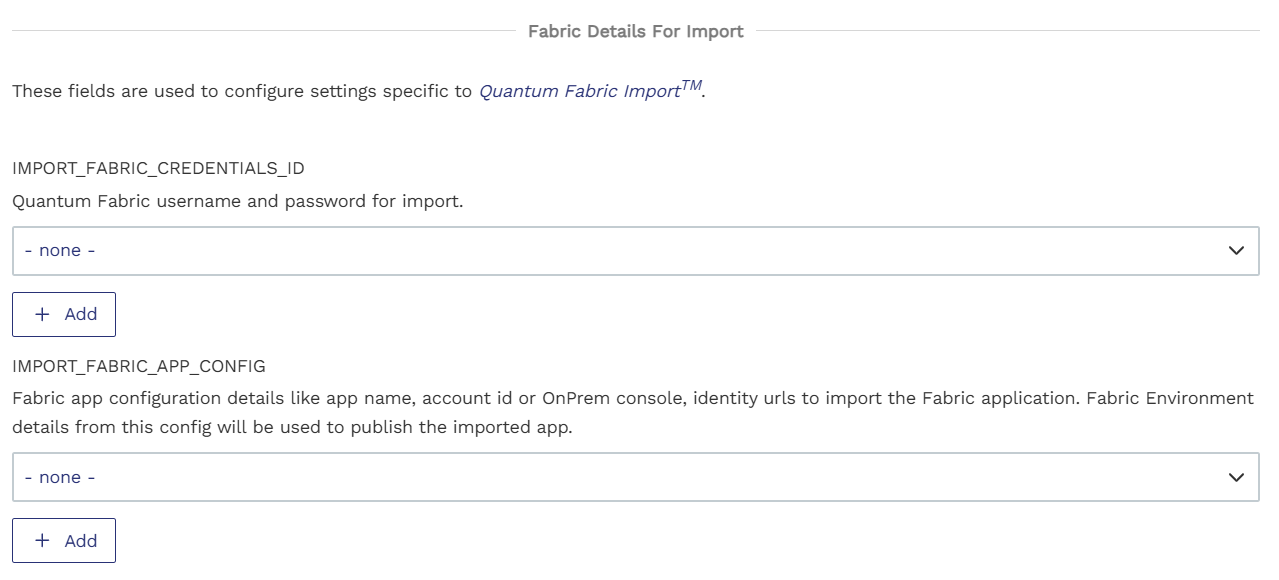 Migrate a Fabric app