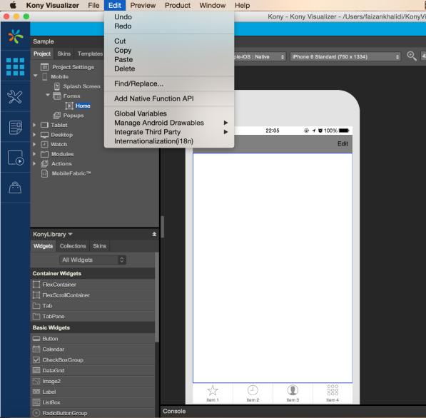 Importing the Native Function API Quantum Visualizer